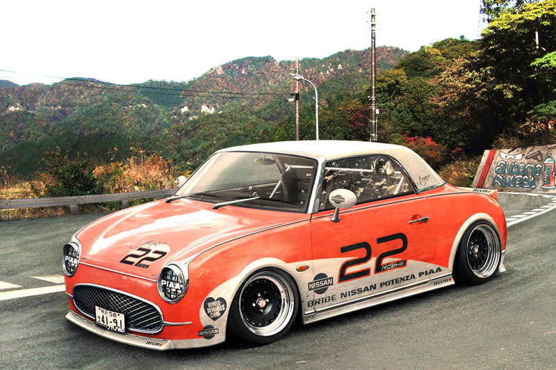 Customised nissan figaro #9