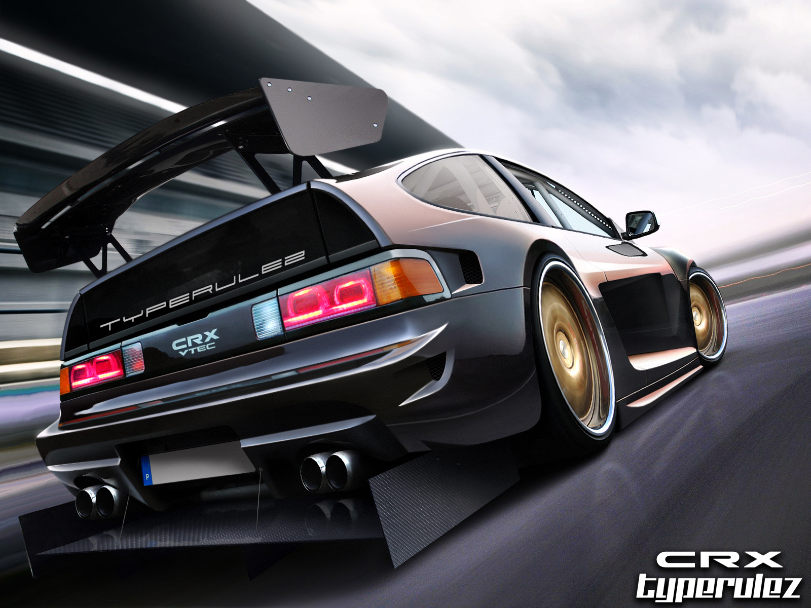 Honda crx assessories #7