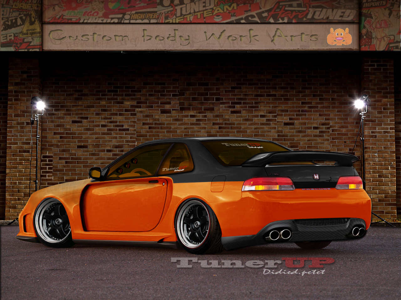 Modified honda prelude pictures #3